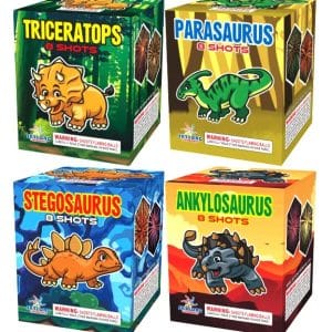 TRICERATOPS ASSORTMENT (8 SHOT)